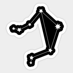 Libra Star Sign Sticker